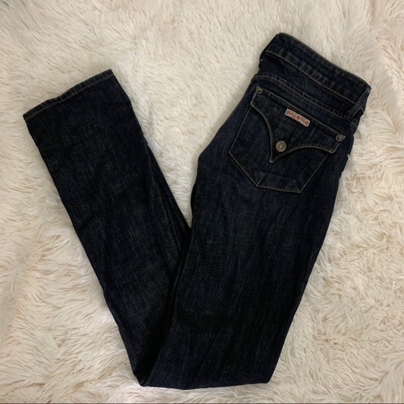 Hudson Carly Flap Pocket Straight Jeans - Picture 10 of 13